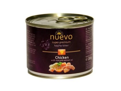 NUEVO Kitten konzerva Chicken 200 g 4250231595219