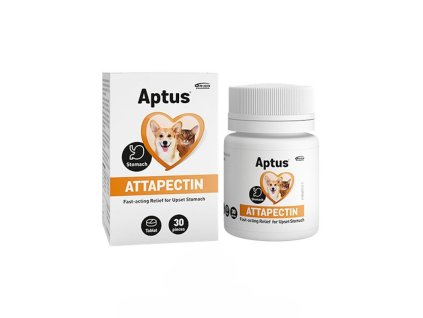 Aptus attapectin tablety na akutne traviace tazkosti pre psov a macky 6432100011633.png