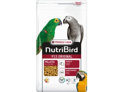 Versele laga nutribird P15 original 1kg extrudy pre velke papagaje 5410340221259
