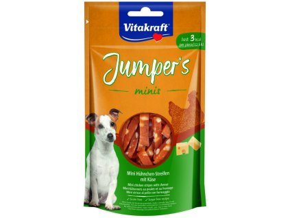 vitakraft jumpers minis kuracie pasiky so syrom 80g