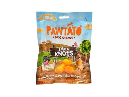 Benevo Pawtato knots small, 150 g vegánske pamlsky exp.31.08.2025