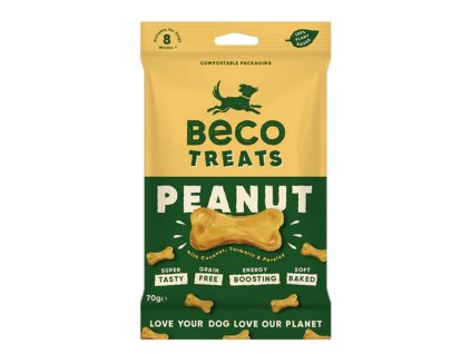 Beco Treats peanut 70g pamlsky pre psov exp. 01.12.2024