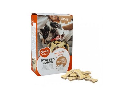 Chrumkavá pochúťka DUVO+ Biscuit Stuffed bones 500 g