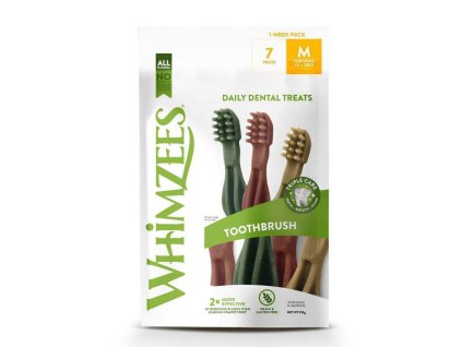WHIMZEES Dentálne zubné kefky Star M 7ks