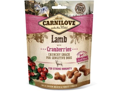 Carnilove Dog Crunchy Snack Lamb with Cranberries with fresh meat 200 g