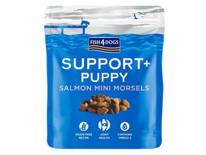 fish4dogs pamlsky pre steniatka s lososom na podporu klbov 150g 5056008814274