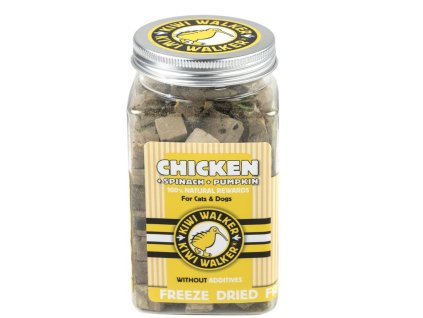 Kiwi walker pamlsky kura spenat a tekvica 100g 8596075006891