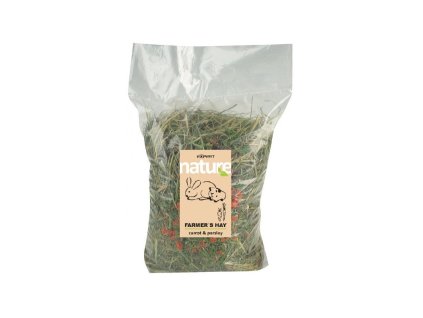 nature pet expert horske seno s mrkvou a petrzlenom 450g 8585027933330