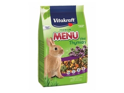 Vitakraft Menu Vital s tymiánom pre králiky - 1kg
