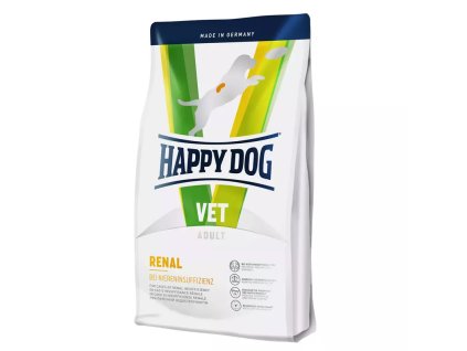 Happy dog VET Renal krmivo pre psov 1 kg