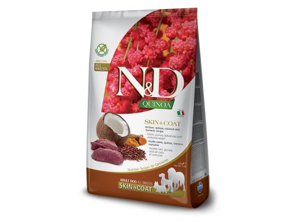 farmina n d grain free skin and coat all breeds venison and coconut 2500 g 8010276035615 2