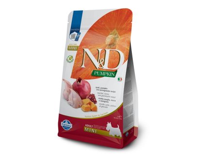Farmina ND dog PUMPKIN adult mini quailpomegranate 2kg 8010276039002