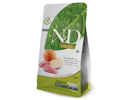 farmina n d grain free cat adult wild boar and apple 300 g 8010276021076