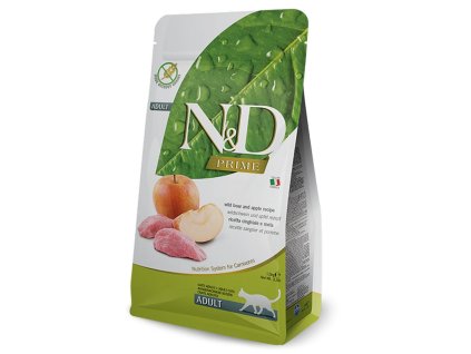 farmina n d grain free cat adult wild boar and apple 1500 g 8010276021083