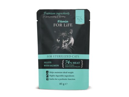 fitmin for life sterilised cats 85 g 8595237015184