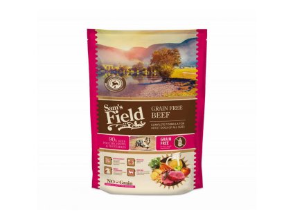 sam s field grain free adult beef angus 800 g 8595602516223