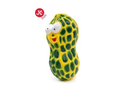 JK Animals vinylová pískacia hračka pre psa arašid 16 cm