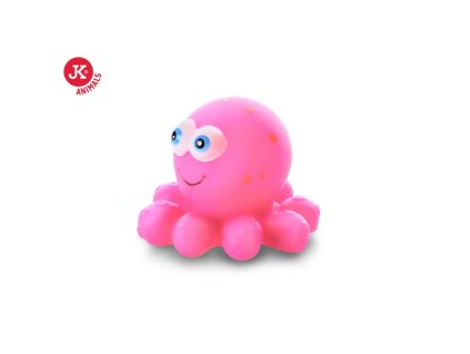 jk animals vinylova piskacia hracka pre psa chobotnicka 10 cm 8595159439464