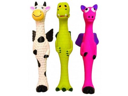 Tatrapet latexova hracka pre psa zvieratko s kridlami mix farieb 25cm 8585027986282