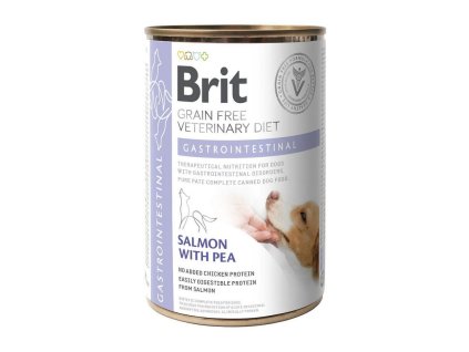 brit veterinary diets gf dog gastrointestinal 400 g konzerva 8595602536153