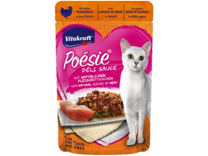 Poésie Déli sauce - s morčacím mäsom v šťave 85g