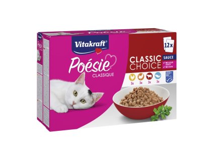 vitakraft poesie kapsicky multipack classic choice v stave 12 x 85 g 4008239589804 1