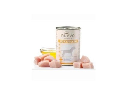 NUEVO dog Sensitive 100% Chicken 400g