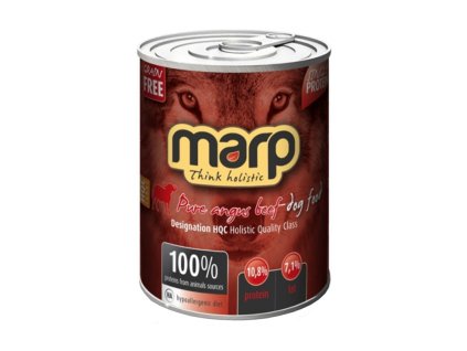marp holistic dog pure angus beef konzerva pre psov 400 g 8595612503282
