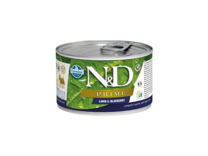Farmina N&D dog PRIME Lamb & Blueberry konzerva 140 g