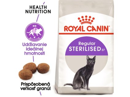 royal canin sterilised granule pre dospele kastrovane macky 47