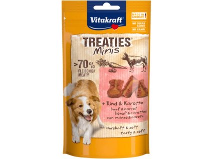 Vitakraft Treaties Minis hovadzie mrkva 48 g 4008239595621