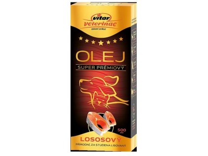 VITAR Veterinae lososovy olej 500 ml 8595011143973