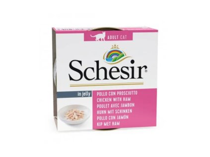 Schesir cat kura so sunkou v zele 85g 8005852750143 1