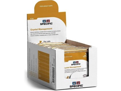 SPECIFIC FCW Cat Crystal Management Multipack 7 x 100 g - vaničky