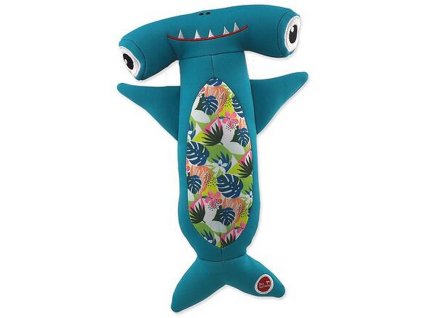 Hracka Dog Fantasy Water Float kladivak plavajuci S PET flasou tyrkysova 33 cm 8595681846815