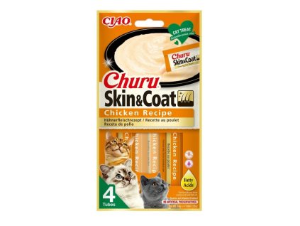 Pamlsok Inaba Churu Pyre cat skin Coat Kura 4 tuby 56 g 4262365736727