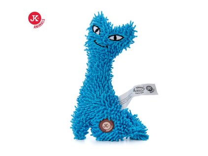jk animals plysova hracka pre psa modra macka 23 cm 8595159426105