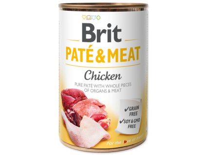 0203121 brit pate meat chicken 400g