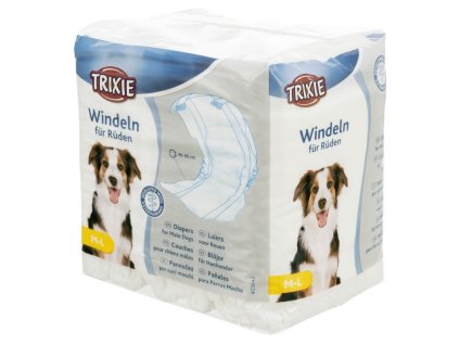 Trixie pooperacne plienky pre psy M L 46 60 cm 12ks 4011905236421
