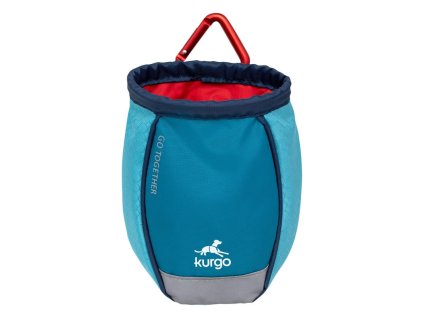 Taštička na odmeny Kurgo Go Stuff It Treat Bag-blue (Farba modré)