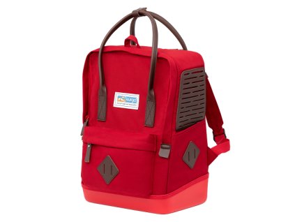 Batoh pre psa Kurgo Nomad Carrier Backpack-red (Farba červené)