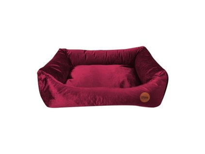 Pelech pre psy Red Ant VELVET-bordový-L (Velkost L, Farba bordová)