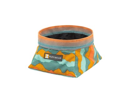 Miska pre psa Ruffwear Quencher-Spring-Mountains (Velkost 1L, Farba Spring-Mountains)