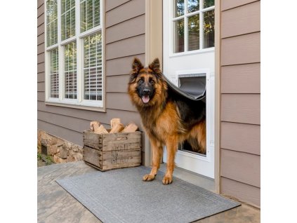 Dvierka pre psov PetSafe® do extrémneho počasia - Hliníkové, veľkosť XL (Velkost XL)