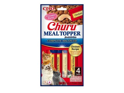 Pamlsok Inaba Churu Meal Topper cat Kura 4 tuby 56 g 4262365730695