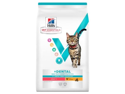 HILLS VE Feline Multi Benefit Adult Dental chicken 1,5 kg