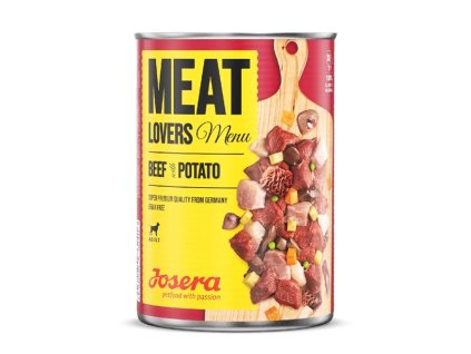 Josera konzerva Dog Meat Lovers Beef with Potato  400 g