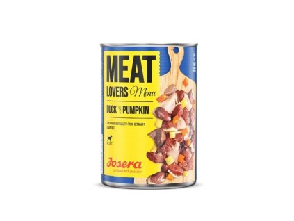 Josera konzerva Dog Meat Lovers Duck with Pumpkin 800 g