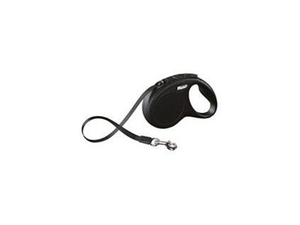 Flexi Classic popruh L 50kg/5m čierne