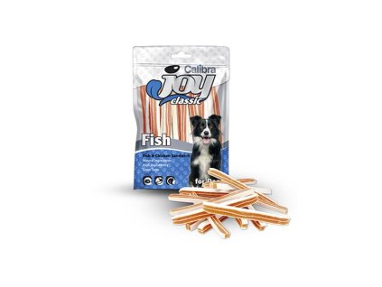 Pamlsok CALIBRA Joy DOG Classic Chicken & Fish Sandwich 80g